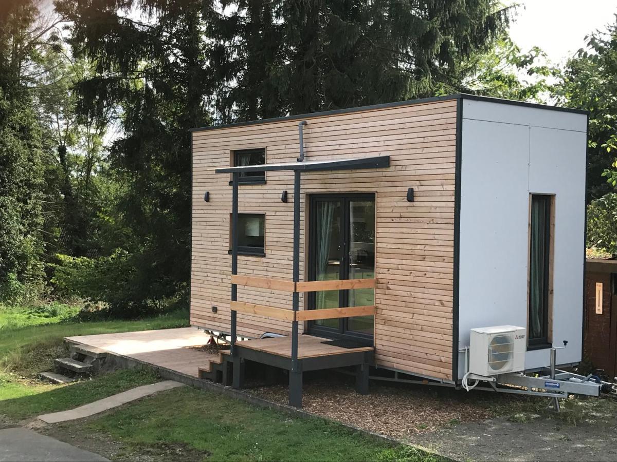 アーペレルン Tiny-House Reinsdorfヴィラ エクステリア 写真